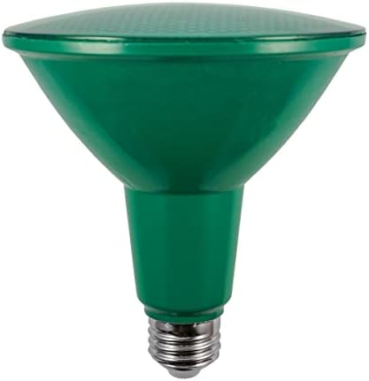 מנורות נורמניות לד-פר38-ירוק-120 וולט, 12 וואט, פר38 לד