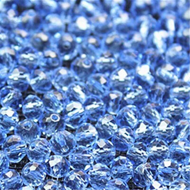 Vuslo 3 ממ Lichtblauw Rondelle Kristal Kralen, העליונה Kwaliteit Kristal Losse Kralen, 100 Stuks, Top Kwaliteit, B33
