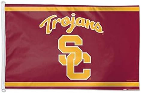 אוניברסיטת דרום קליפורניה טרויאנס דגל גרומט דגל USC NCAA מורשה 3 'x 5'