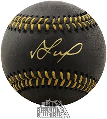 חוסה אלטוב חתימה בייסבול שחור MLB - JSA - כדורי חתימה