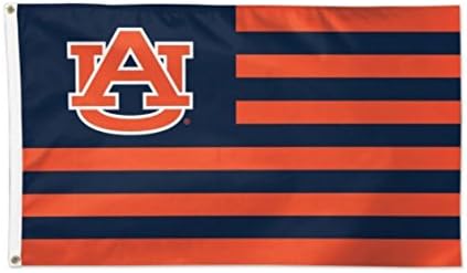 Wincraft NCAA אוניברסיטת Auburn 01912115 דגל דלוקס, 3 'x 5'
