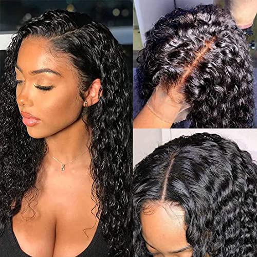 שיער טבעי מראש קטף עם תינוק שיער מים גל 4 * 4 תחרה סגירת פאות שיער טבעי פאות עבור שחור נשים
