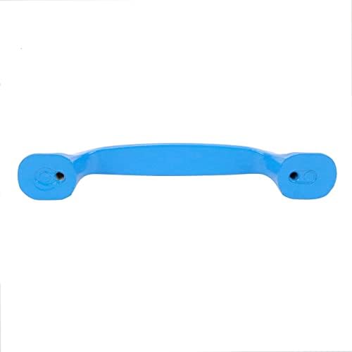 LC Lictop Lictop-Blue Adgicate ידיות מטפל במגירת קריקטורה מושך 130 ממ חומרת ארון מטבח סגסוגת אלומיניום, 96 ממ/3.78 אינץ ', 10 יחידות
