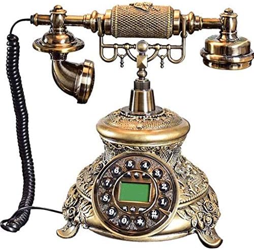 טלפון KXDFDC - טלפון עתיק רוטרי, טלפון רטרו ביתי אופנה טלפון וינטג 'לקישוט הבית