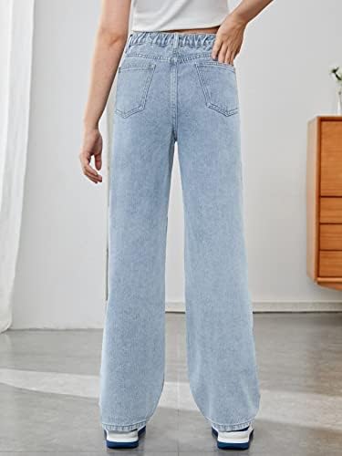 מכנסי ג 'ינס רגילים עם מכנסי ג' ינס רגילים עם כיס