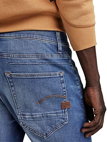 מכנסי ג'ינס דק-דק-כושר של G-STAR גולמי.