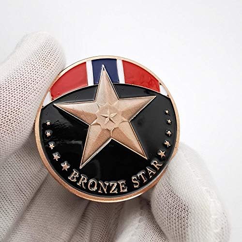 מדליית הברונזה מדליית הברונזה מצופה מטבעות מטבעות צבאיות אמריקאיות מטבעות נציגה צבעוניות