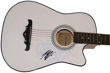 ג 'ורדן דייוויס חתם על חתימה בגודל מלא גיטרה אקוסטית עם ג' יימס ספנס אימות ג ' יי. אס. איי. קוא - קאנטרי מוסיקה סופרסטאר-מדינת הבית