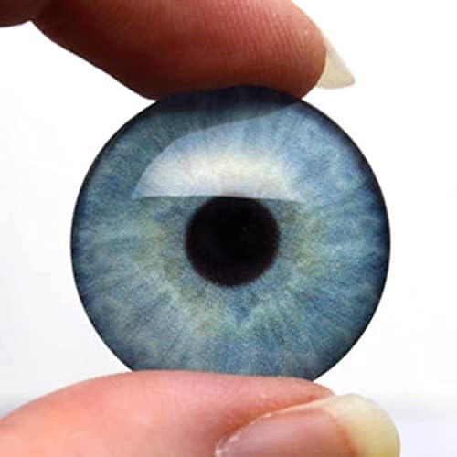 5 זוגות עין זכוכית אנושית מציאותית חבילה מוזלת II סט של 10 עיניים - סיטונאות בתפזורת - פסלי אמנות פשירים או תכשיטים